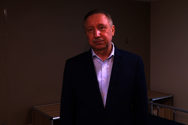 Александр Беглов посетил строительную площадку нового корпуса Госпиталя для ветеранов войн