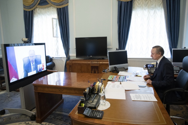 Совещание под руководством секретаря Совета Безопасности РФ Николая Патрушева