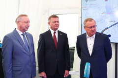 Александр Беглов: Город работает над выполнением поручения Президента по развитию транспортной инфраструктуры Санкт‑Петербургской агломерации
