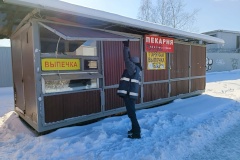 От пяти незаконных торговых павильонов освобождена городская земля общей площадью более 320 квадратных метров