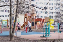 В Выборгском районе прошел рабочий обход одного из кварталов района
