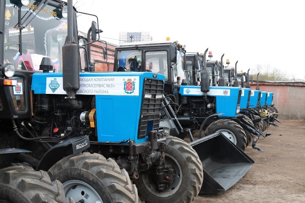 В Кировском районе прошёл смотр готовности уборочной техники