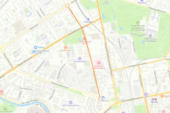 Ограничения движения транспорта для проведения дорожных работ