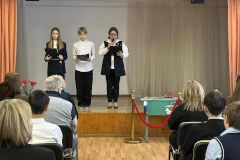 В школе № 296 Фрунзенского района открыли «Парту Героя» в память об Иване Владимировиче Мартынове