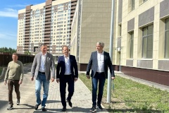 В Невском районе завершается строительство школы в рамках нацпроекта «Образование»
