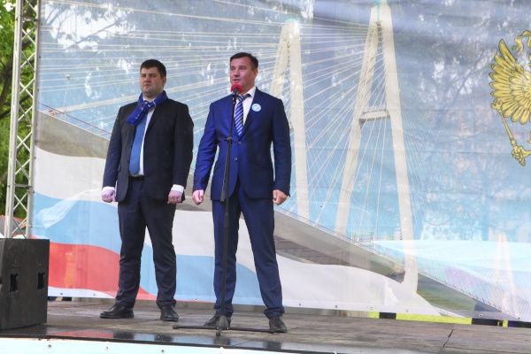 Праздник в парке Куракина Дача "Мой район - Моя Россия"