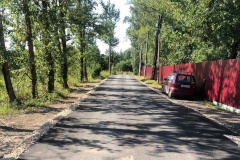 Кирпичную дорогу отремонтировали