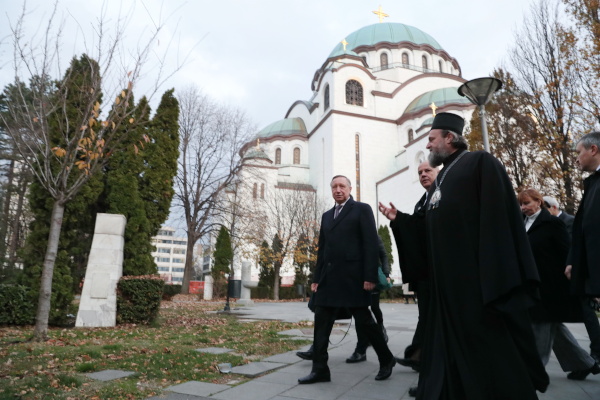Посещение Храма Саввы Сербского в Белграде