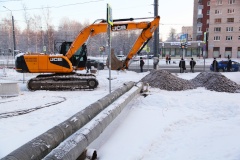 Специалисты АО «Теплосеть Санкт‑Петербурга» проводят работы по повышению надежности распределительной сети «Ветеранов»