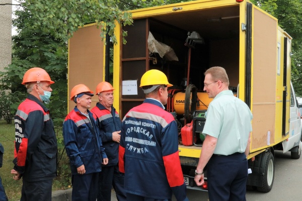 В Кировском районе прошла противоаварийная тренировка