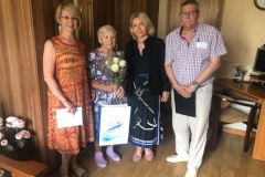 Жительница Невского района отпраздновала 95-летний юбилей