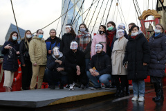 Участники проекта «Друзья Петербурга» прошли мастер-класс по созданию интерактивных музейных композиций