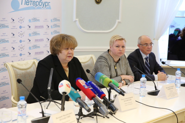 Пресс-конференция, посвященная эпидемиологической ситуации по заболеваемости гриппом в Санкт‑Петербурге