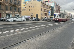 Отремонтирован участок Лиговского проспекта