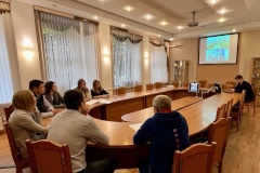 Специалисты администрации Центрального района провели рабочую онлайн - встречу с представителями Главного управления образования и Управления спорта и туризма Гродненского областного исполнительного комитета Республики Беларусь