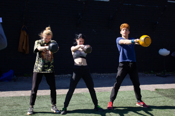 Участники молодёжного слёта "Кроссфит" доказали безграничность человеческих возможностей