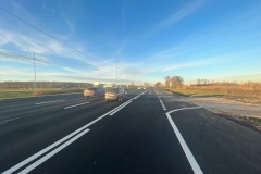 На Пулковском шоссе завершились основные ремонтные работы
