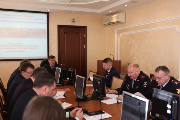 В Невском районе состоялось заседание антитеррористической комиссии