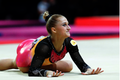 Первая на чемпионате Европы