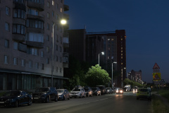 Улица Турку получила современное освещение