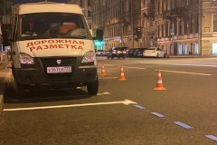 Зону платной парковки обозначат синей разметкой