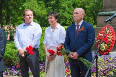 Траурная церемония прошла на Ново-Волковском кладбище Фрунзенского района