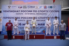Наши земляки отлично выступили на чемпионате и первенстве России по каратэ (спорт глухих)