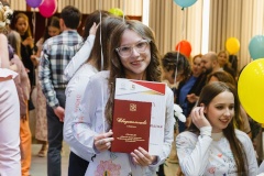 В Охтинском центре эстетического воспитания поздравили выпускников учреждения