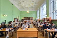 В Кронштадтской Морской библиотеке писали «Диктант Победы ЖКХ»