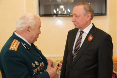 Александр Беглов, Александр Гуцан и Александр Бельский обсудили с ветеранами новые инициативы по увековечению памяти о Великой Отечественной войне