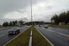 В Санкт‑Петербурге обновили покрытие на Приморском и Суздальском шоссе