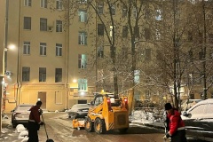 Глава администрации Московского района провел инспекцию качества уборки снега