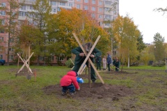 Во Фрунзенском районе появилась Аллея ангелов в память о детях, скончавшихся от онкологии