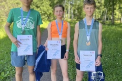 Спортсмены Пушкинского района завоевали три медали на легкоатлетическом пробеге памяти Владимира Михайловича Анисимова