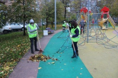 Осенний месячник по благоустройству продолжается