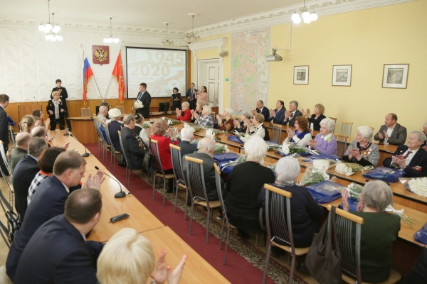 Вручение медалей "75 лет Победы в Великой Отечественной войне 1941-1945 гг."
