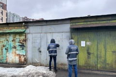 В Выборгском районе проводится дополнительное информирование об освобождении территории для организации благоустройства внутриквартальных проездов