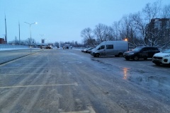 В Кронштадте открыта первая городская автостоянка
