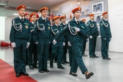 Кадеты МЧС России кадетских классов школы № 619 Калининского района приняли Кодекс чести