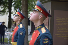 В Петербургском Суворовском военном училище открыли бюст полководцу Александру Суворову