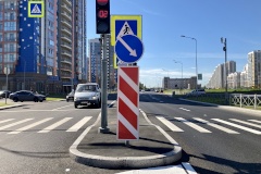 Весь объем работ по Среднерогатской улице завершен