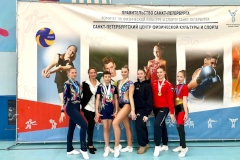 Воспитанники отделения спортивной аэробики Спортивной школы №2 одержали победы в Первенстве и Чемпионате Санкт‑Петербурга