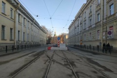 На Садовой улице и набережной Лебяжьей канавки открыто автомобильное движение