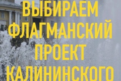 Выбираем флагманский проект Калининского района!