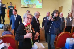 Ветераны Невского района одни из первых получили памятные медали в честь 75 – летия Победы