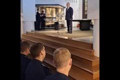 В Ратной палате прошла церемония вручения памятных знаков «За участие в специальной военной операции», установленных указом Губернатора Санкт‑Петербурга