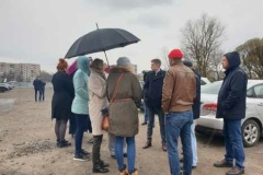 Выездное совещание по вопросу строительства спорткомплекса на Бутлерова