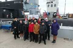 Обучающиеся Морского кадетского класса "Флагман" школы №189 «Шанс» Центрального района посетили Ленинградскую военно-морскую базу