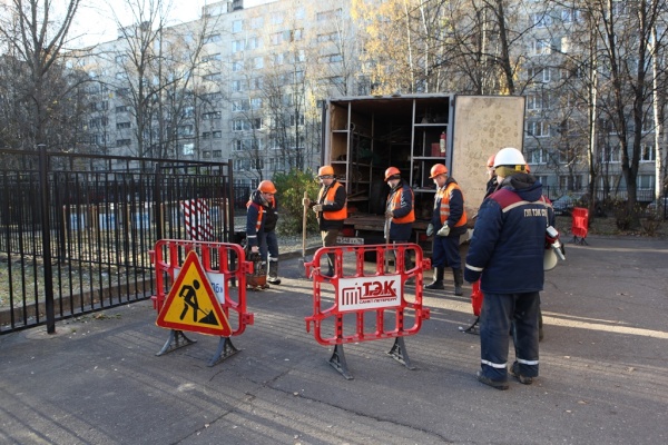 В Невском районе прошла противоаварийная тренировка
