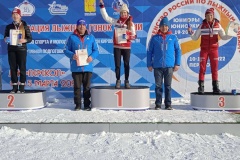 Петербургская лыжница – призер первенства России